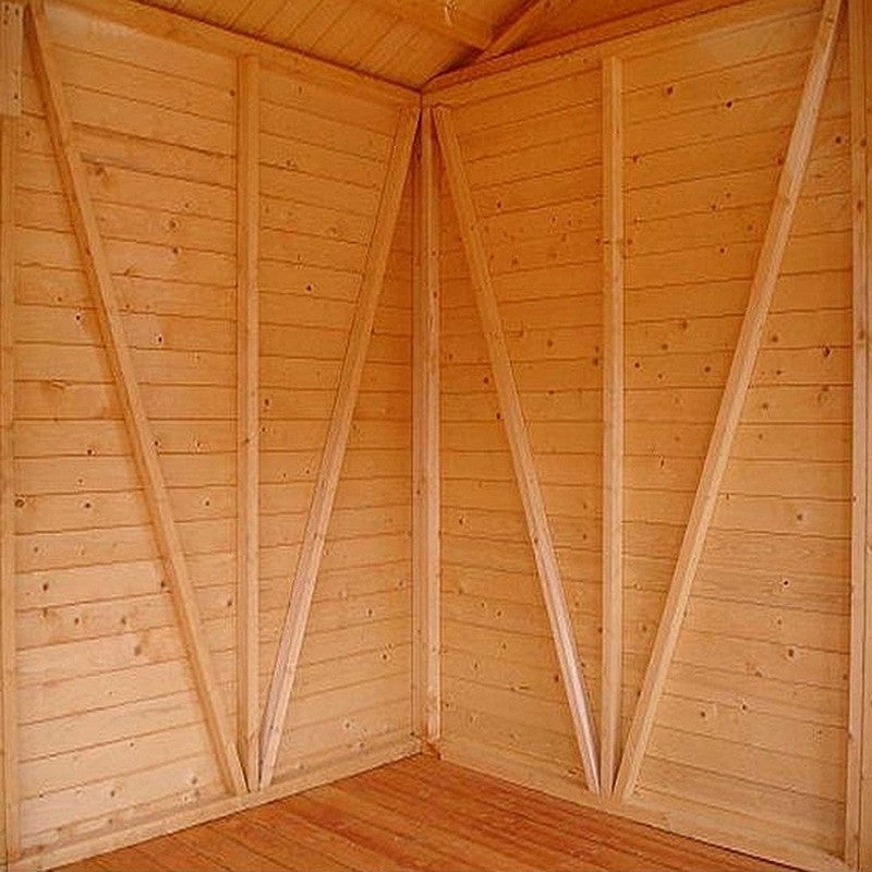 Shire Mammoth 29' 10" x 12' 11" Apex Shed - Premium Coated Shiplap