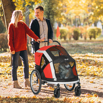 PawHut Dog Bicycle Trailer