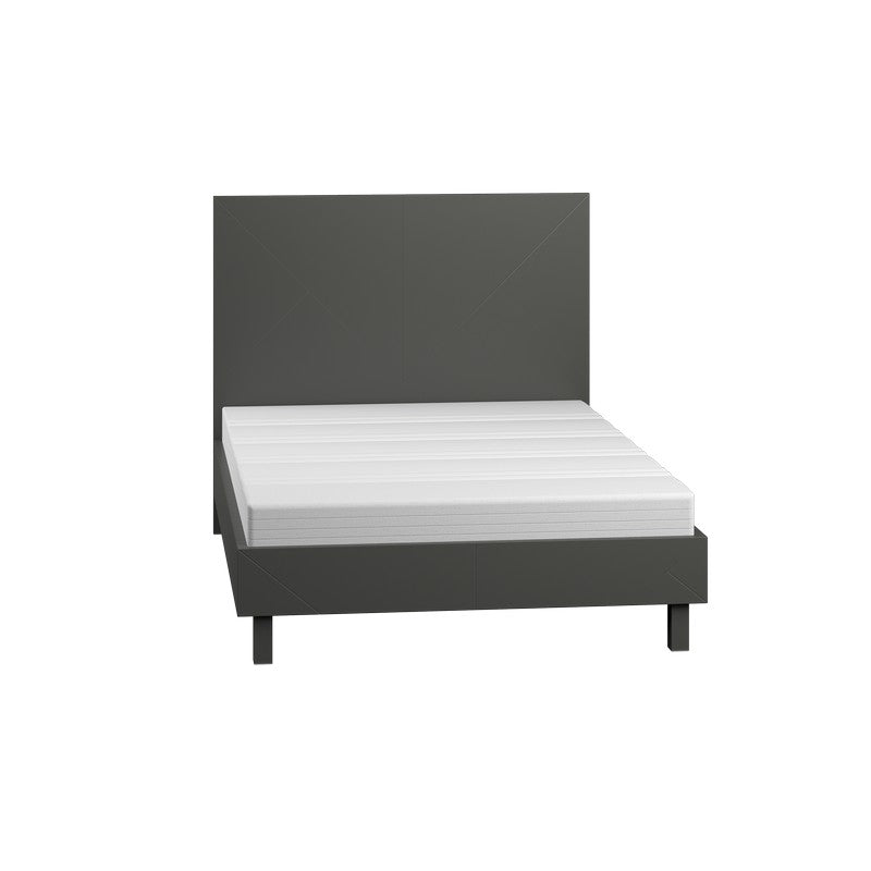 Stockbridge Small Double Bed Dark Grey