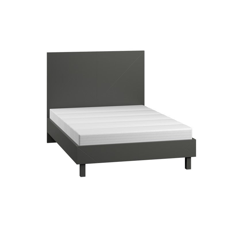 Stockbridge Small Double Bed Dark Grey