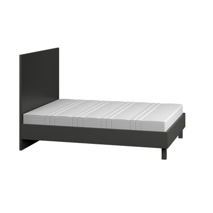 Stockbridge Small Double Bed Dark Grey