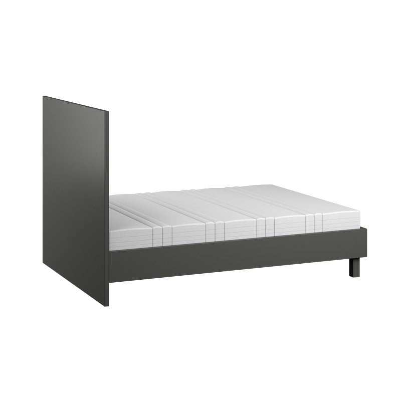 Stockbridge Small Double Bed Dark Grey