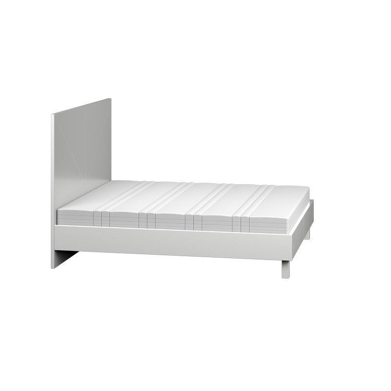 Stockbridge Double Bed White 5 x 7ft