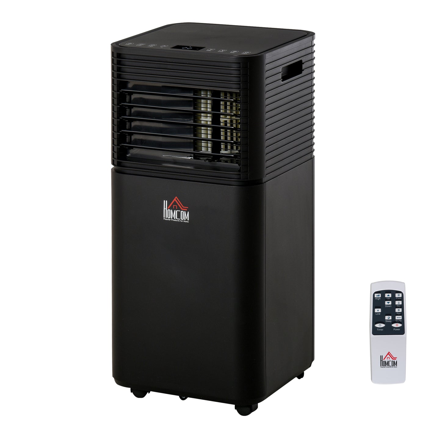 A Rated 8,000 BTU 4-In-1 Portable Dehumindifier With Remote & 24 Hour Timer by Homcom