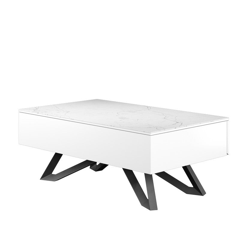 Weston Coffee Table White 1 Drawer