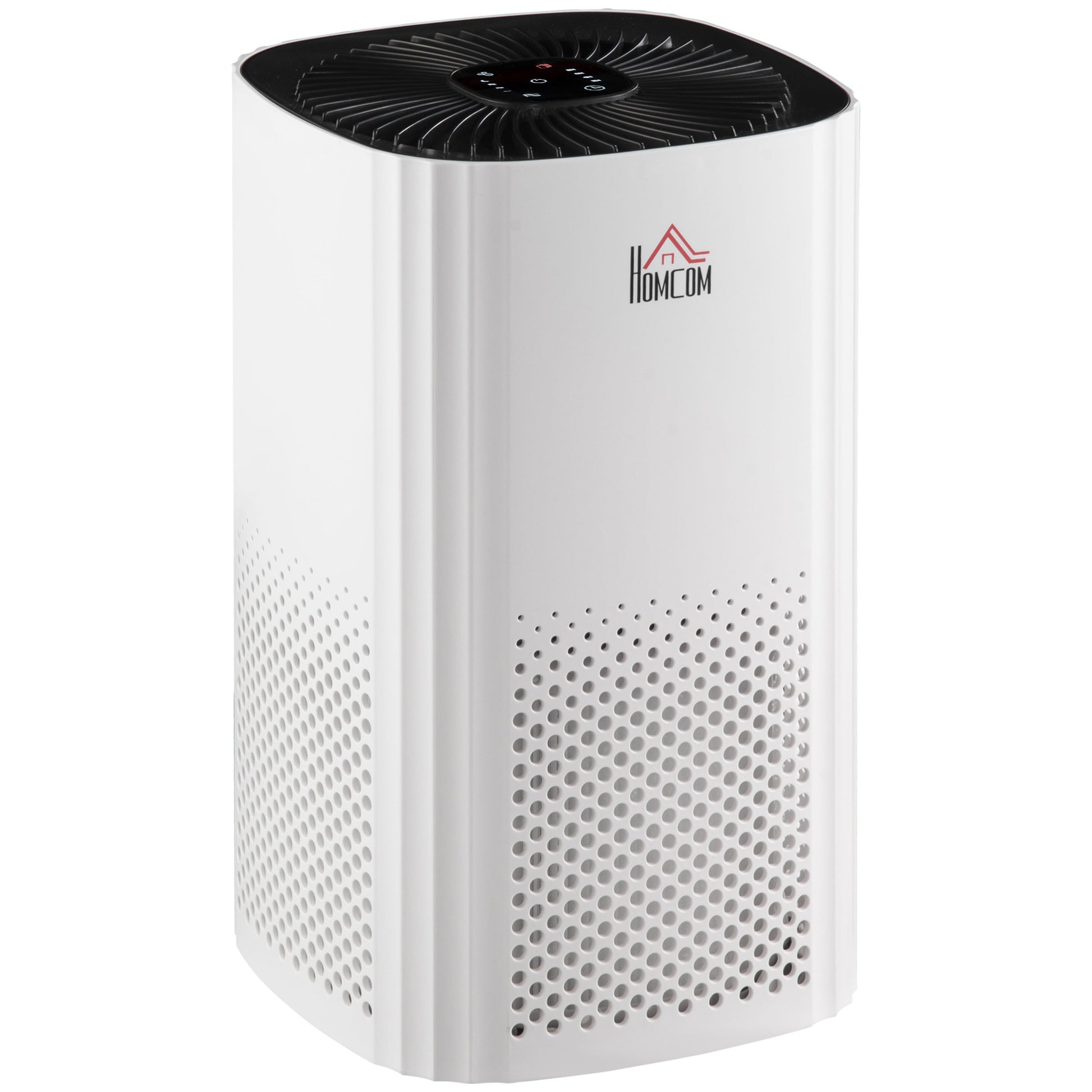 Homcom Air Purifiers for Bedroom with 3-Stage Carbon HEPA Filtration System