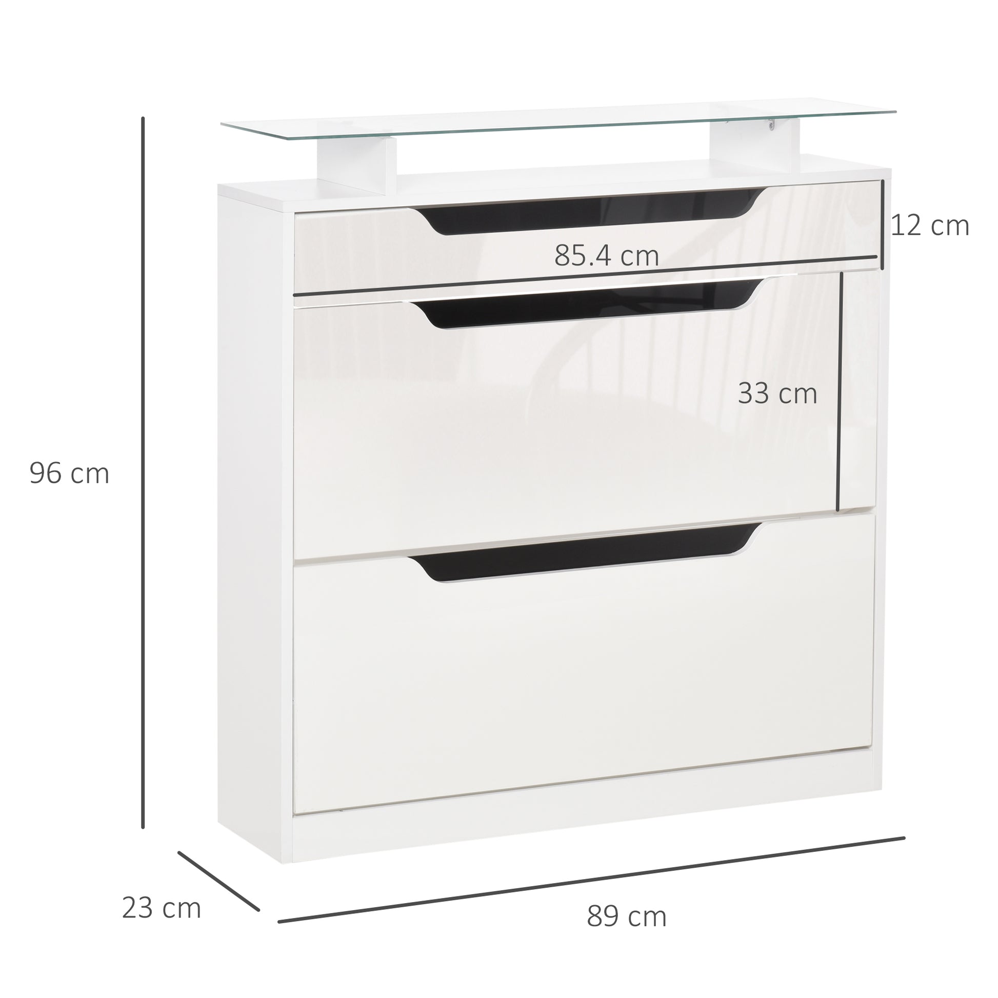 Homcom Shoe Storage Cabinet