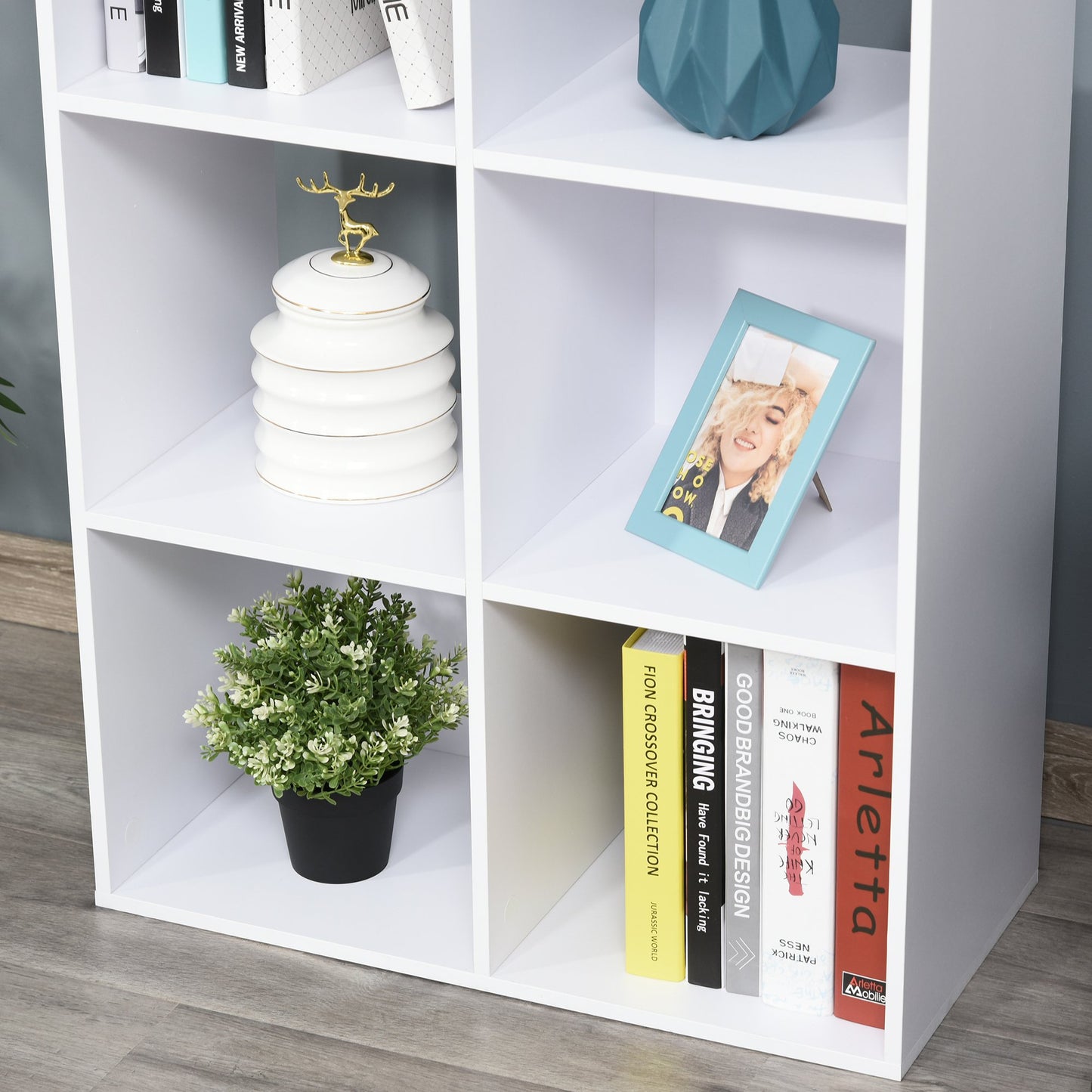 Homcom 6 Cubes Shelving Cabinet