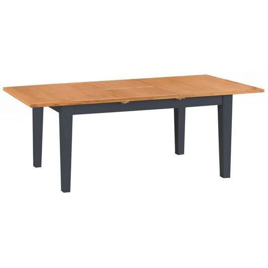 Aurora Midnight Extending Dining Table Oak 160cm