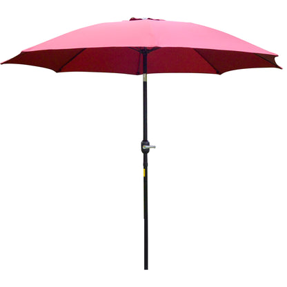 Outsunny ?2.6M Umbrella Parasol-Red