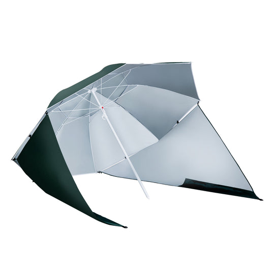 All-Weather Beach Umbrella Shelteneer-Green-0