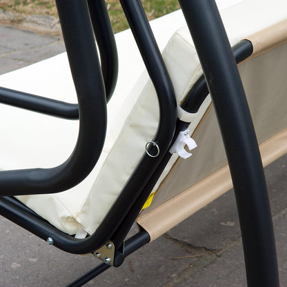 Outsunny 2-in-1 Swing Chair