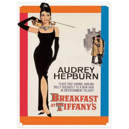 Breakfast At Tiffany's Sign Metal Wall Mounted - 45cm