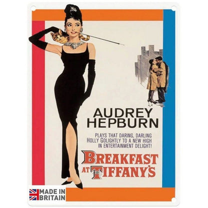 Breakfast At Tiffany's Sign Metal Wall Mounted - 60cm