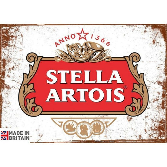 Stella Artois Sign Metal Wall Mounted - 45cm