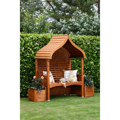 AFK Premium Orchard Arbour Beech Stain 2 Seat