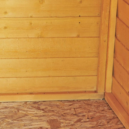 Shire Ashworth 6' 7" x 6' Apex Shed - Classic Dip Treated Overlap