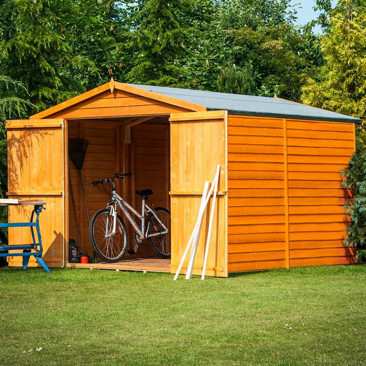 Shire Value 10' 3" x 10' 4" Apex Shed - Premium Coated Overlap