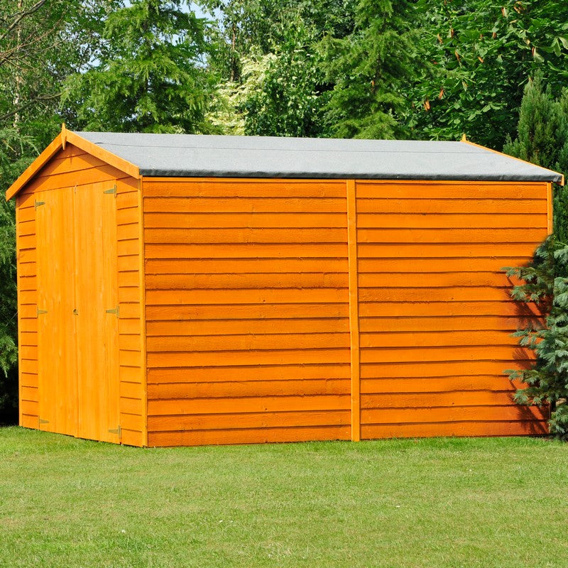 Shire Value 10' 3" x 10' 4" Apex Shed - Premium Coated Overlap