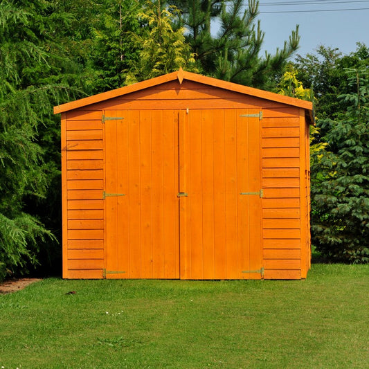 Shire Value 9' 9" x 14' 9" Apex Shed - Premium Coated Overlap