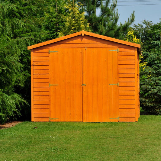 Shire Value 10' 3" x 20' 4" Apex Shed - Premium Coated Overlap