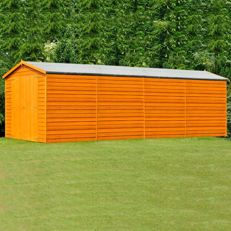 Shire Value 10' 3" x 20' 4" Apex Shed - Premium Coated Overlap