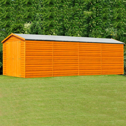 Shire Value 10' 3" x 20' 4" Apex Shed - Premium Coated Overlap