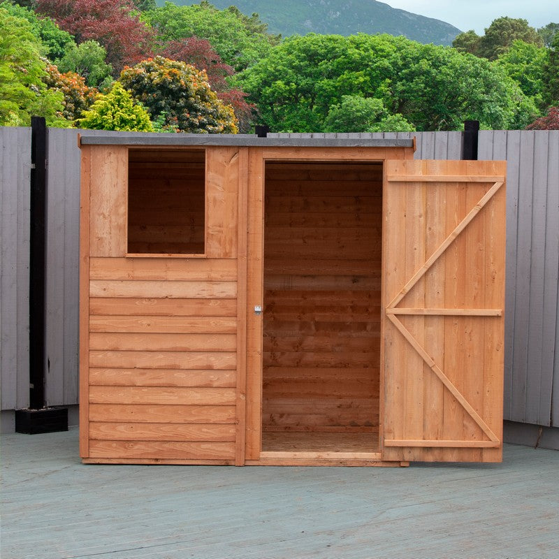 Shire Value 6' 1" x 4' Apex Shed - Premium Coated Overlap