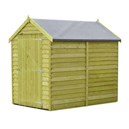 Shire Canterbury 4' 5" x 6' 3" Apex Shed - Premium Pressure Treated Overlap