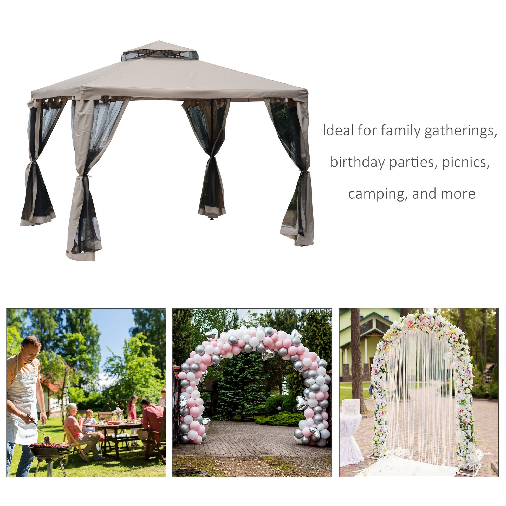 Outsunny Outdoor Gazebo