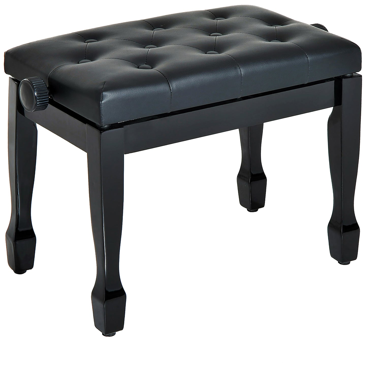 Homcom PU Leather Upholstered Piano Stool