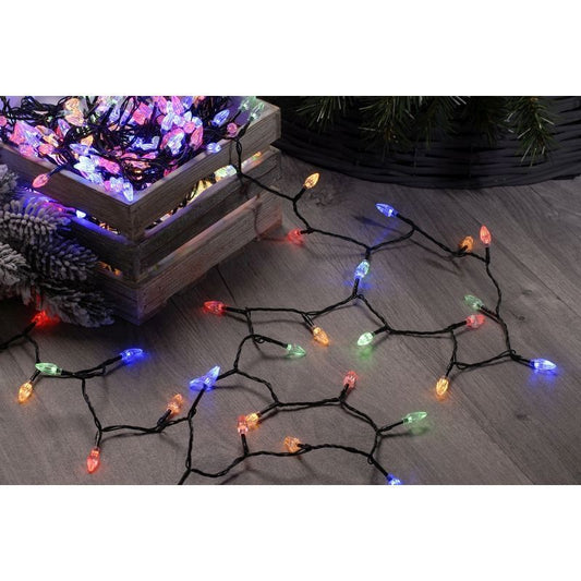 Diamond Fairy Christmas Lights Multifunction Multicolour Outdoor 400 LED - 24.94m