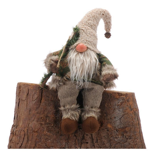 Woodland Gonk Standing Decoration Brown 66cm