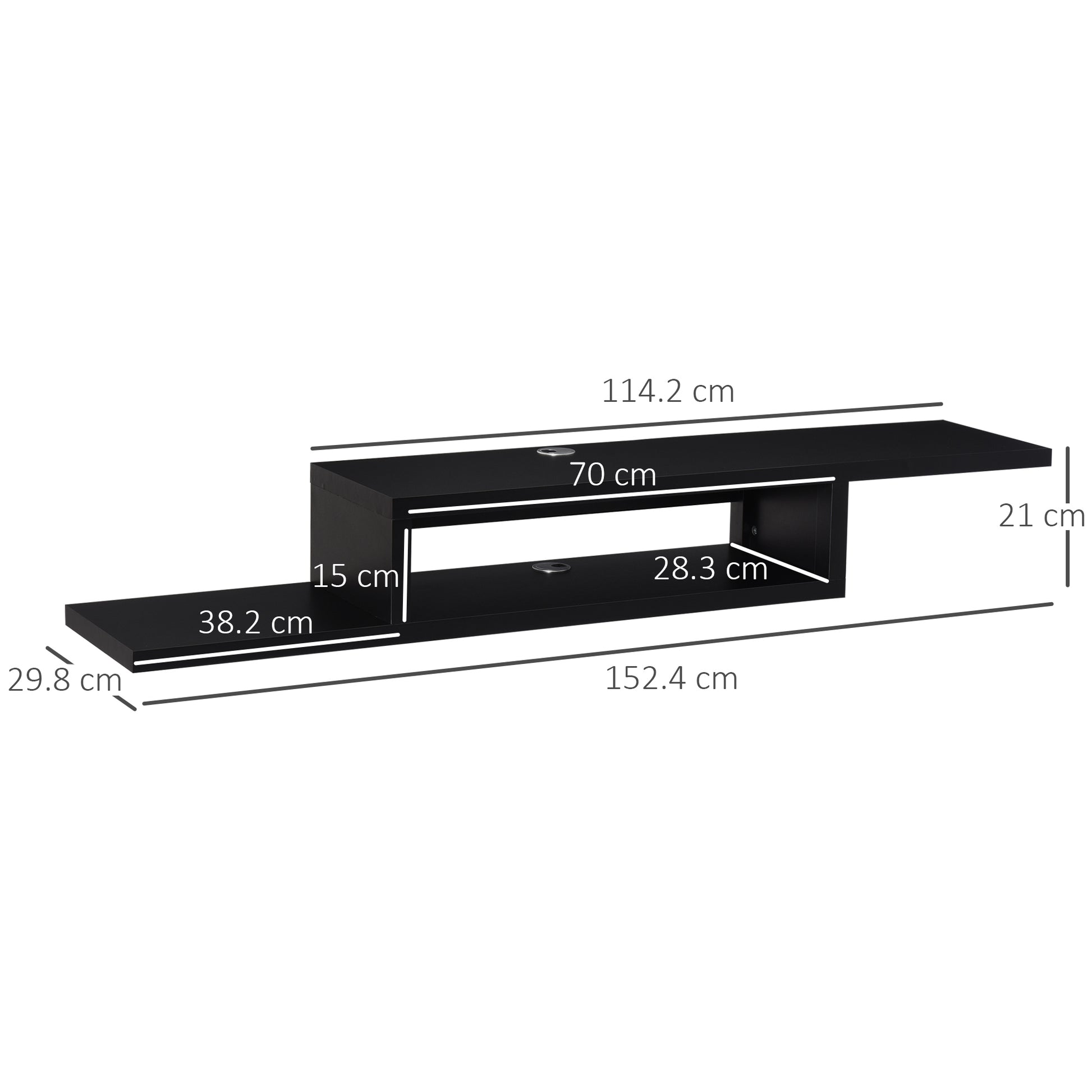 Homcom Floating TV Unit