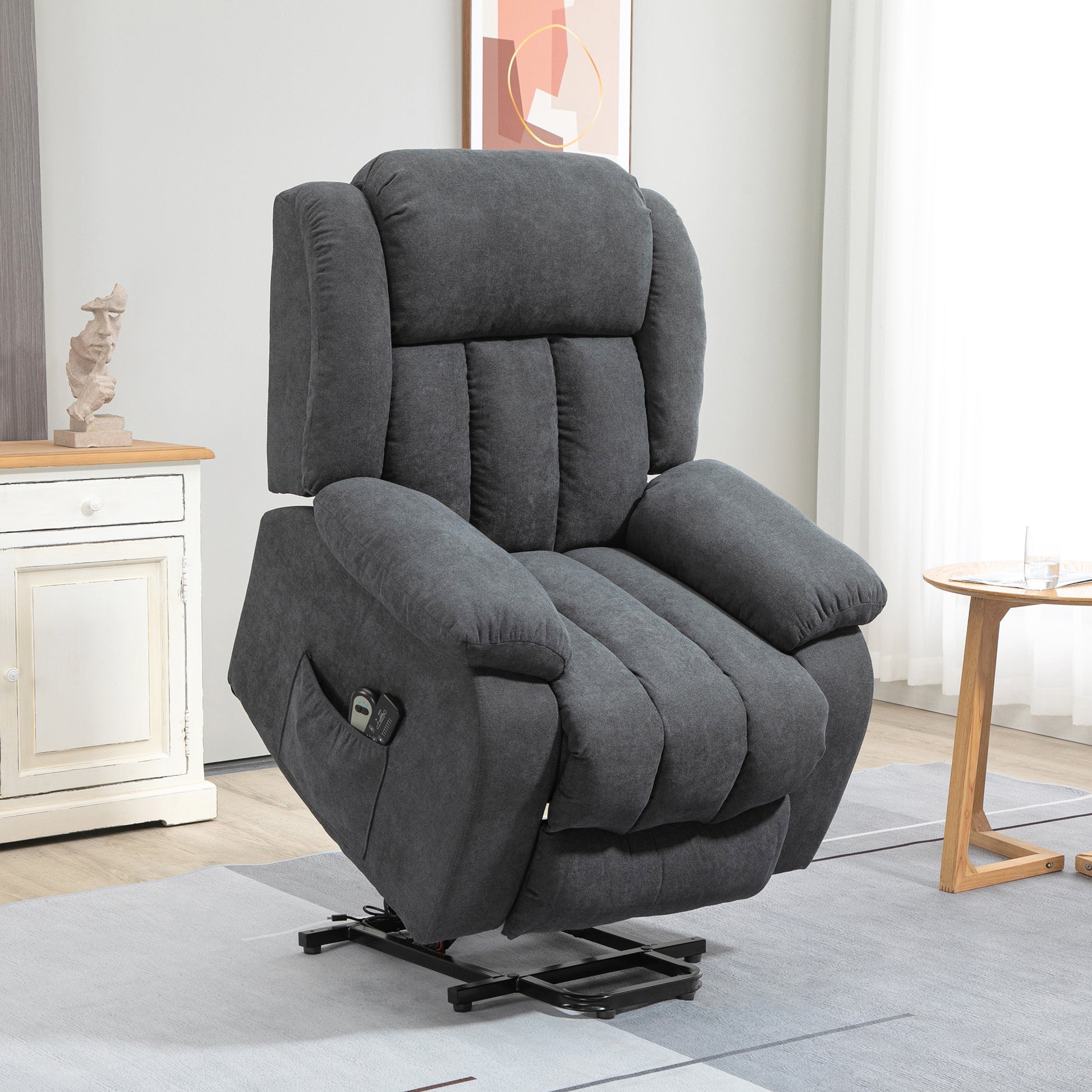 Homcom Oversized Riser and Recliner Chairs for the Elderly