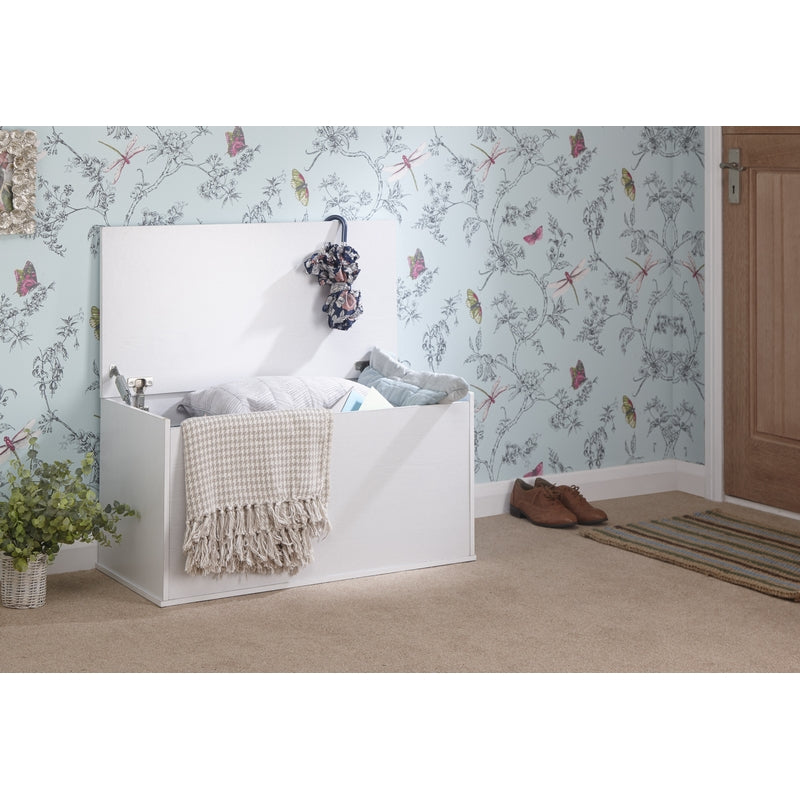 Panama Ottoman White 1 Door