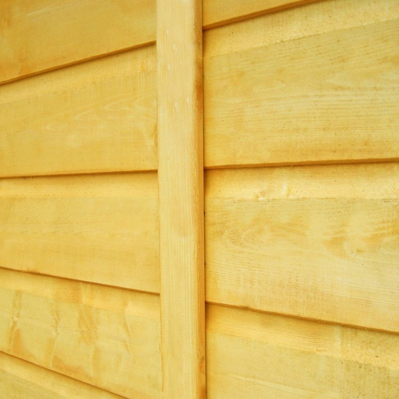 Shire Hampshire 6' 5" x 4' 5" Pent Shed - Premium Dip Treated Shiplap