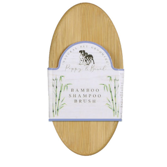 Dog Brush Natural Bamboo 12cm by Poppy & Basil