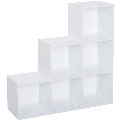 Homcom 6 Cubes 3-Tier Shelving Cabinet