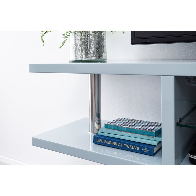 Polar TV Unit Grey 1 Shelf