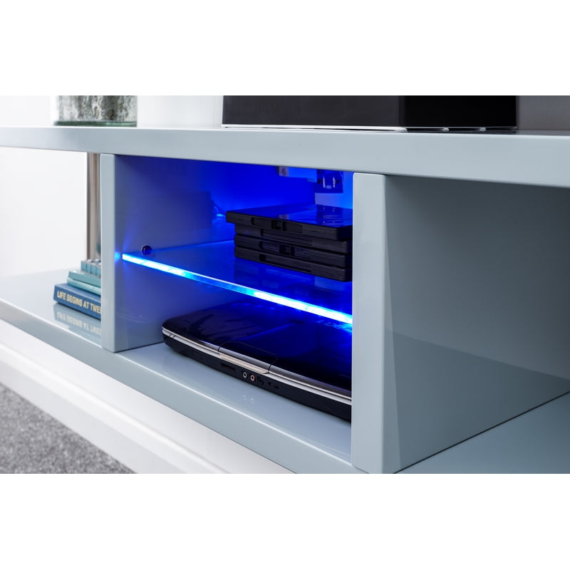 Polar TV Unit Grey 1 Shelf