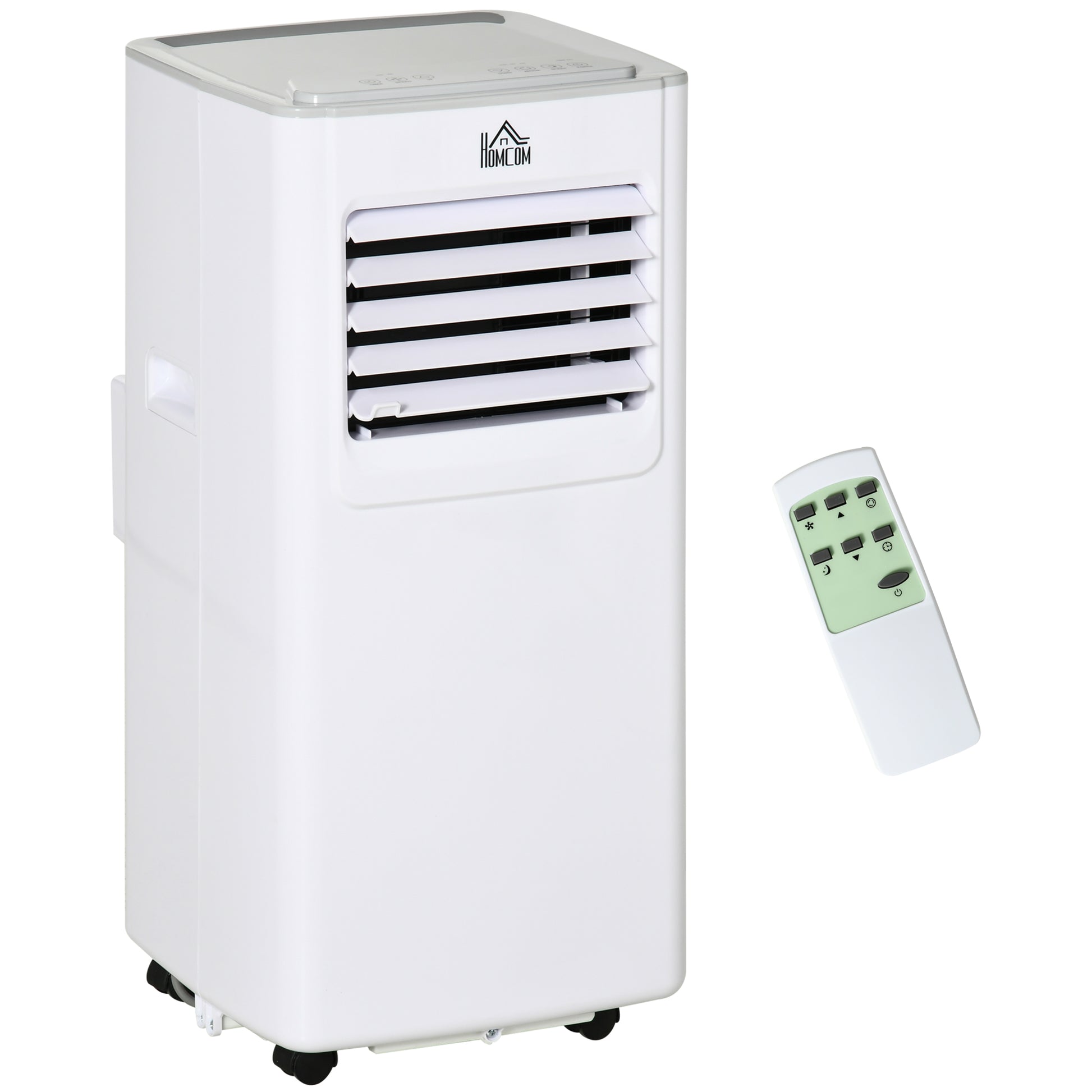 A Rated 7,000 BTU 4-In-1 Portable Dehumindifier With Remote & 24 Hour Timer by Homcom