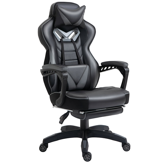 Vinsetto Racing Gaming Chair with Footrest