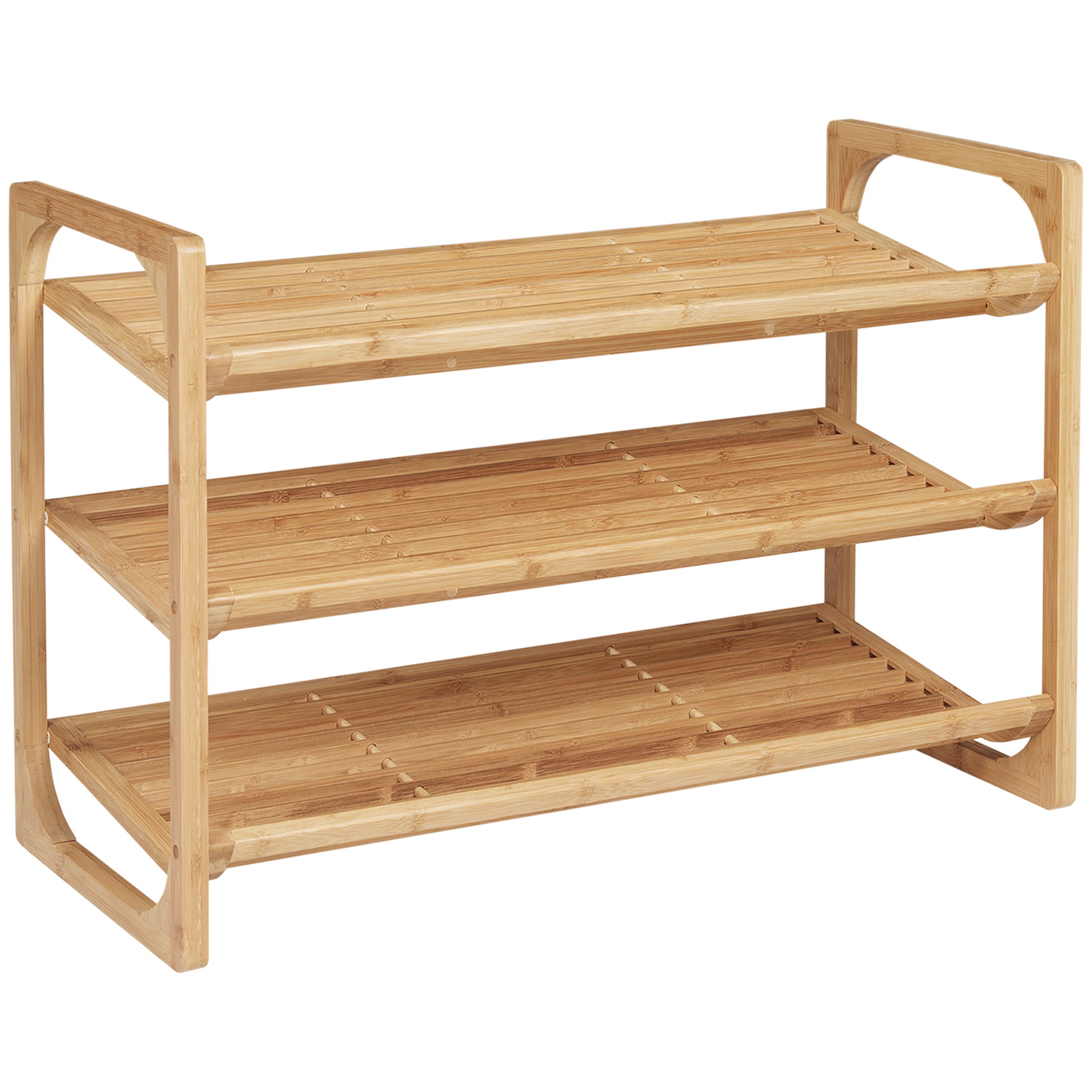 Homcom 3-Tier Shoe Rack