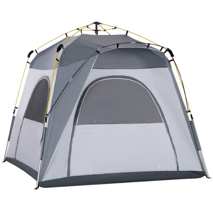 Outsunny 4 Person Automatic Camping Tent