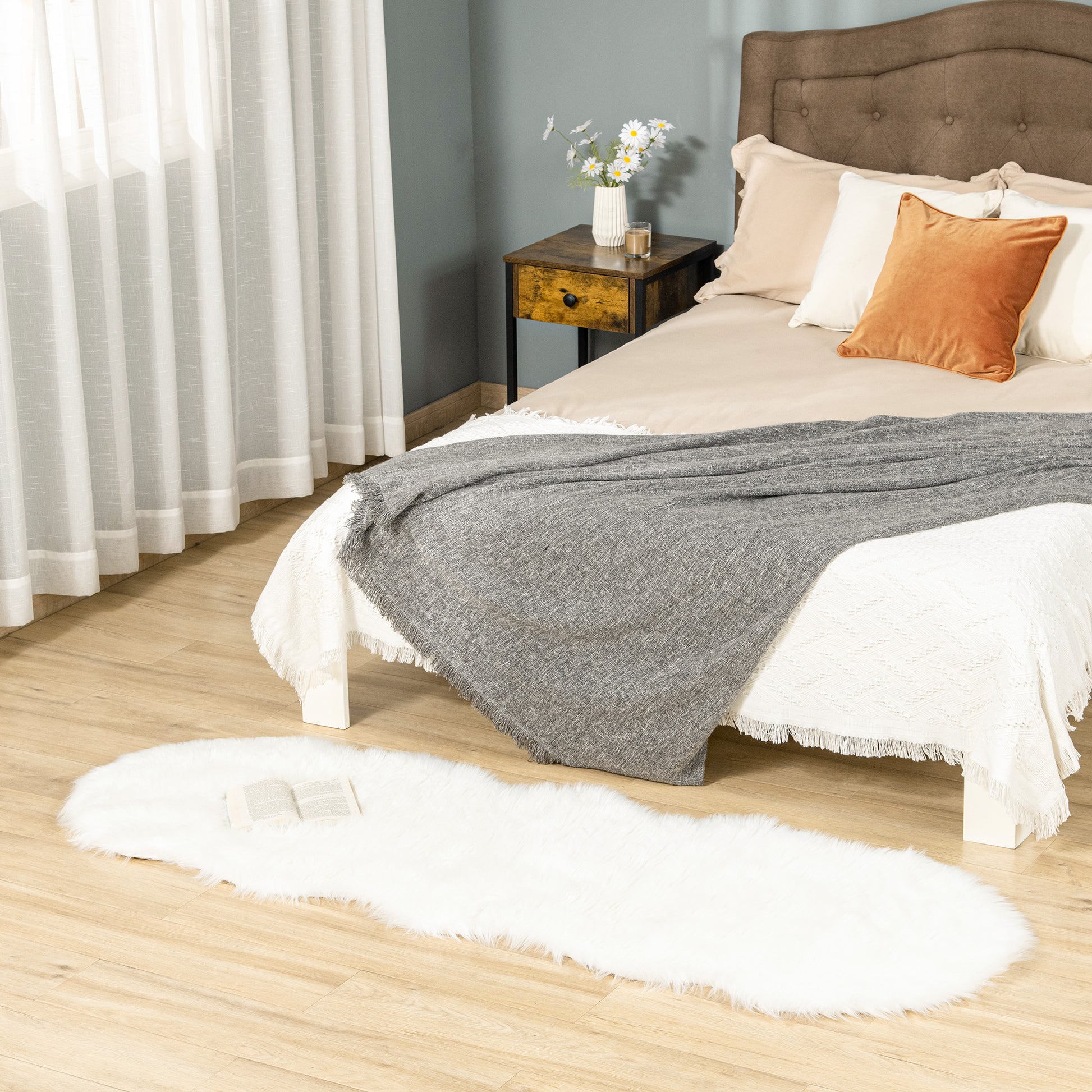 Homcom Fluffy Rug