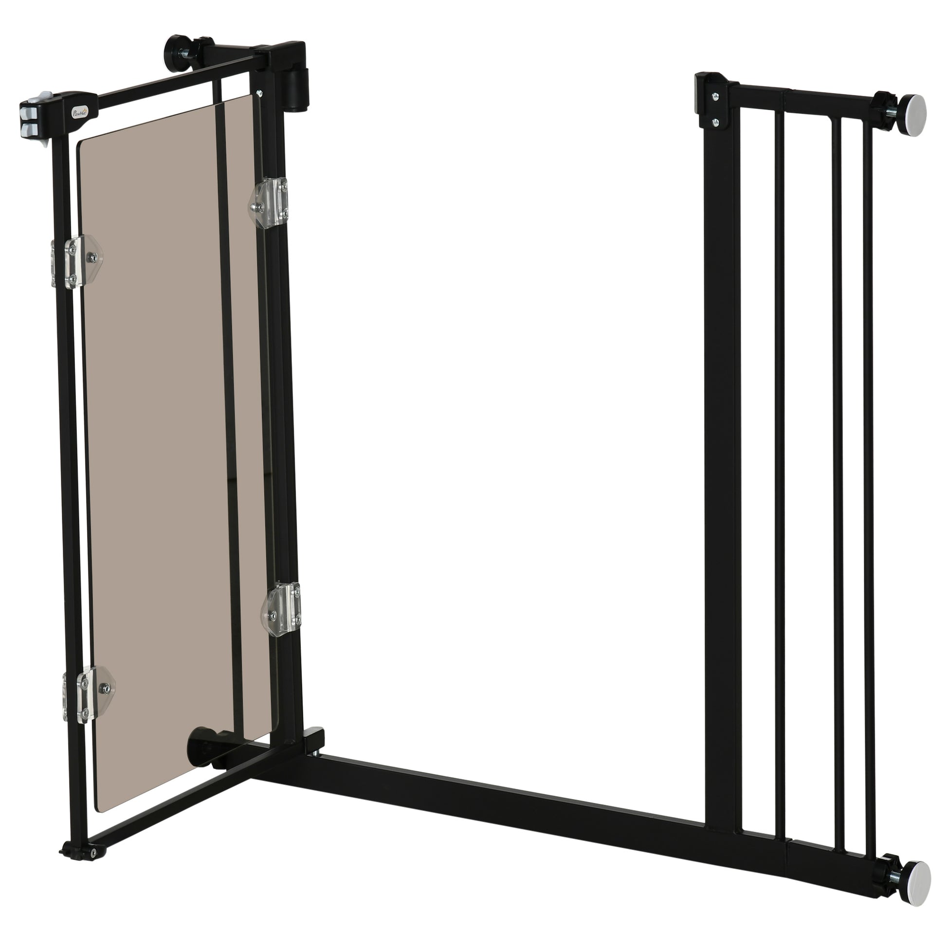 PawHut Pressure Fit Safety Gate for Doorways and Staircases