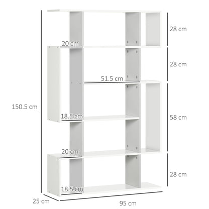 Homcom 5-Tier Bookshelf