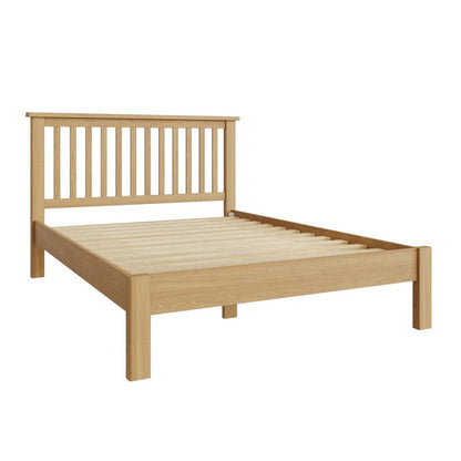 Rutland Double Bed Oak Natural 5 x 7ft