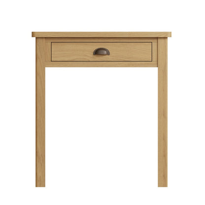 Rutland Dressing Table Oak Natural 1 Drawer